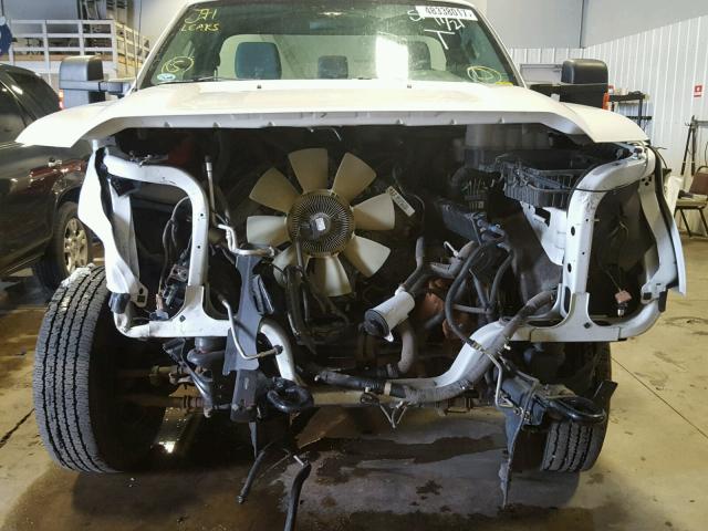 1FTBF2B64CEC11200 - 2012 FORD F250 SUPER WHITE photo 9