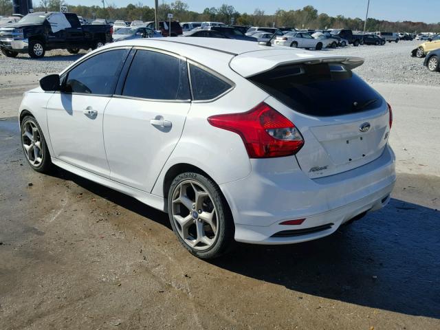 1FADP3L9XEL436195 - 2014 FORD FOCUS ST WHITE photo 3