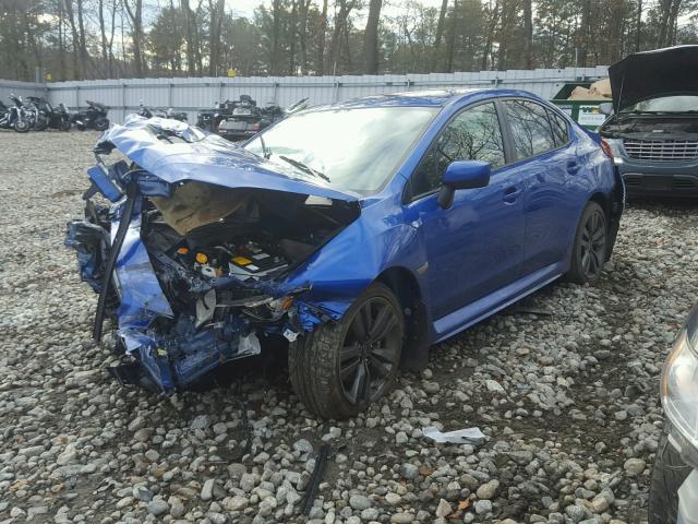 JF1VA1E65H9835837 - 2017 SUBARU WRX PREMIU BLUE photo 2