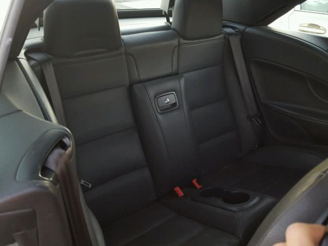 WVWBA7AH6BV000562 - 2011 VOLKSWAGEN EOS KOMFOR SILVER photo 6