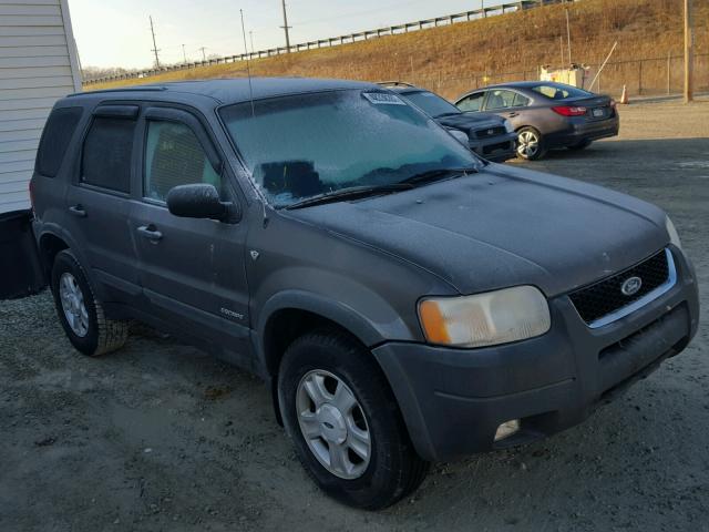 1FMYU03102KC48280 - 2002 FORD ESCAPE XLT GRAY photo 1