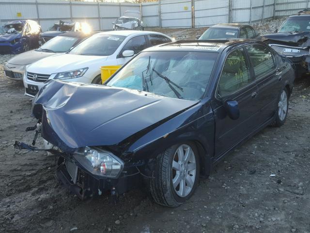 JN1DA31AX3T414416 - 2003 NISSAN MAXIMA GLE BLUE photo 2