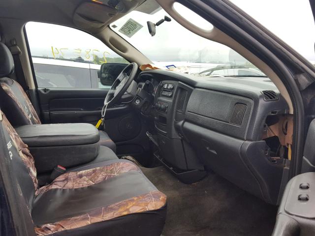 3D7KU28C94G196633 - 2004 DODGE RAM 2500 S ლურჯი ფოტო 5