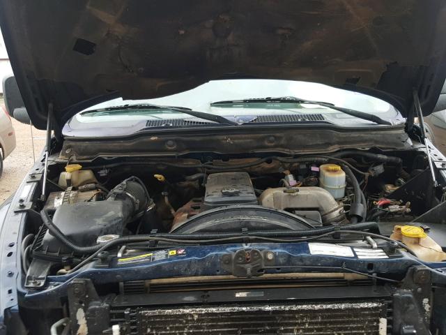 3D7KU28C94G196633 - 2004 DODGE RAM 2500 S ლურჯი ფოტო 7