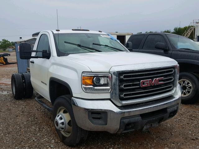 1GD31VCGXGZ406160 - 2016 GMC SIERRA C35 WHITE photo 1