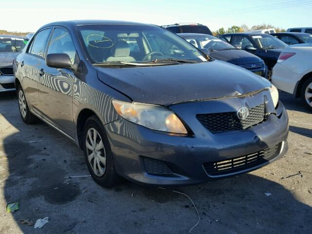 JTDBL40E499094220 - 2009 TOYOTA COROLLA BA GRAY photo 1