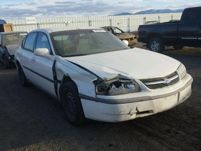 2G1WF52E549282168 - 2004 CHEVROLET IMPALA WHITE photo 1