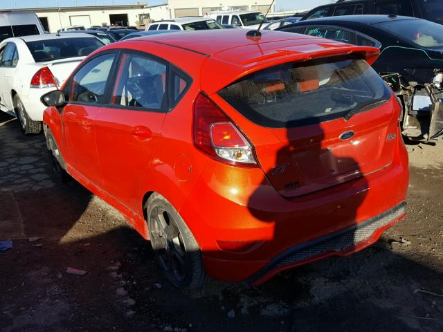 3FADP4GX6EM127417 - 2014 FORD FIESTA ST ORANGE photo 3