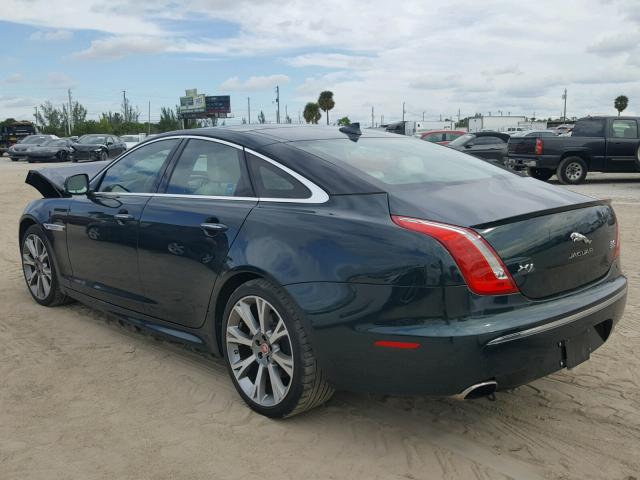 SAJWJ1CD9F8V84700 - 2015 JAGUAR XJ GREEN photo 3