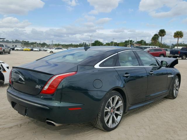 SAJWJ1CD9F8V84700 - 2015 JAGUAR XJ GREEN photo 4