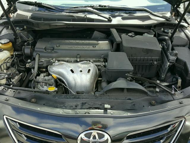 4T1BE46K17U689488 - 2007 TOYOTA CAMRY NEW BLACK photo 7