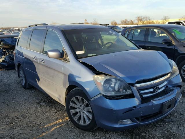 5FNRL38865B062778 - 2005 HONDA ODYSSEY TO BLUE photo 1