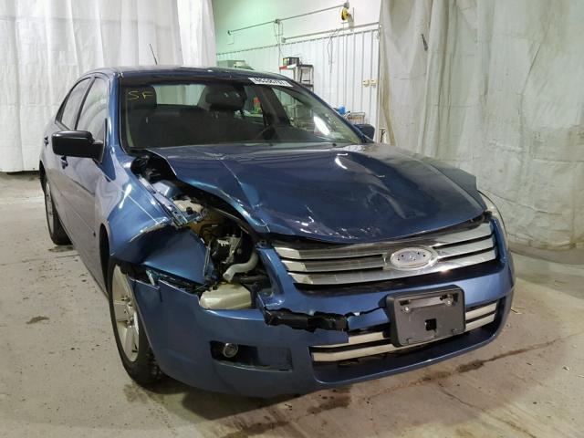 3FAHP07Z99R176843 - 2009 FORD FUSION SE BLUE photo 1