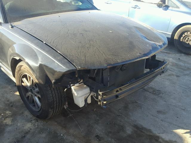 1ZVFT80N465176358 - 2006 FORD MUSTANG BLACK photo 9