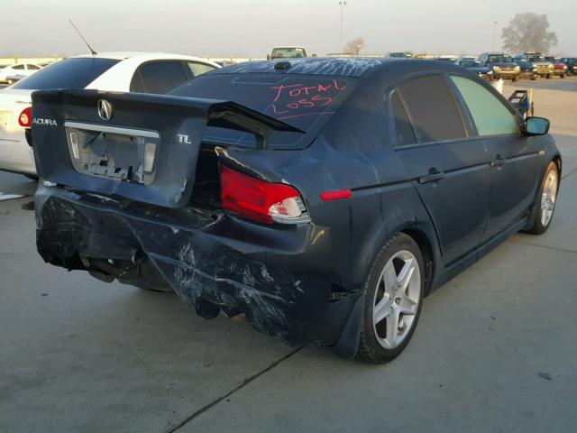 19UUA66256A011431 - 2006 ACURA 3.2TL BLACK photo 4