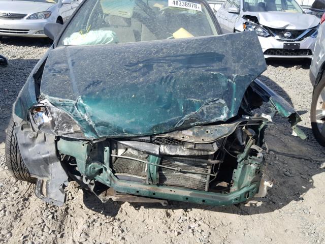 2HGEJ6615XH520918 - 1999 HONDA CIVIC BASE GREEN photo 7