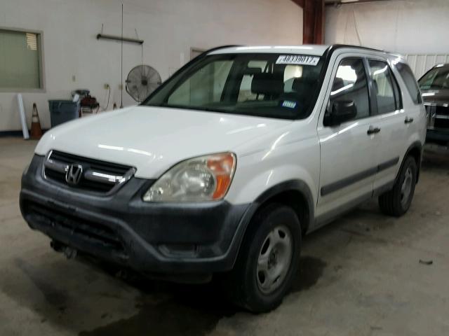 JHLRD68493C011414 - 2003 HONDA CR-V LX WHITE photo 2