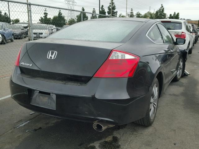 1HGCS123X8A022566 - 2008 HONDA ACCORD LX- BLACK photo 4