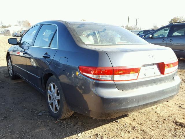 1HGCM66563A048190 - 2003 HONDA ACCORD EX GRAY photo 3