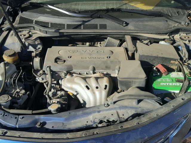 4T1BE46K99U338329 - 2009 TOYOTA CAMRY BASE BLUE photo 7