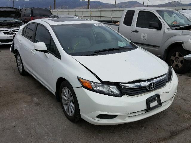 19XFB2F90CE001070 - 2012 HONDA CIVIC EXL 白色 照片 1