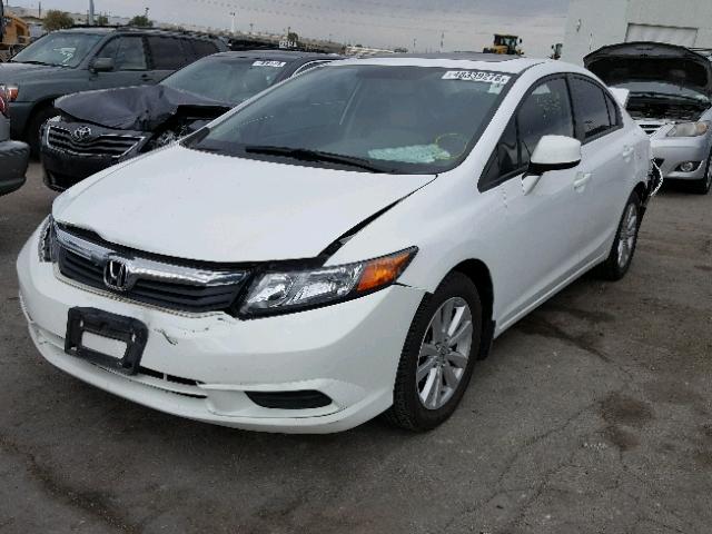 19XFB2F90CE001070 - 2012 HONDA CIVIC EXL 白色 照片 2