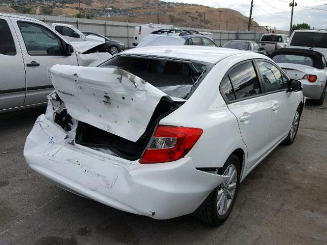 19XFB2F90CE001070 - 2012 HONDA CIVIC EXL 白色 照片 4