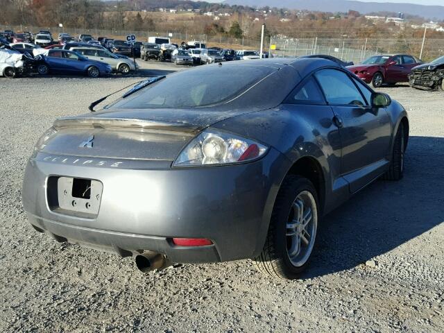 4A3AK24F56E030547 - 2006 MITSUBISHI ECLIPSE GS GRAY photo 4