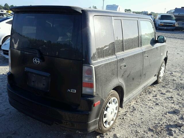 JTLKT324064120470 - 2006 TOYOTA SCION XB Қара фото 4