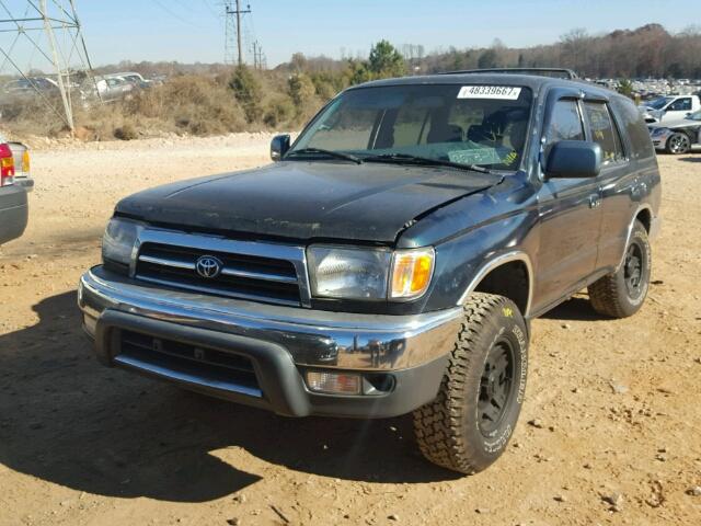 JT3GN86R0T0002179 - 1996 TOYOTA 4RUNNER SR GREEN photo 2