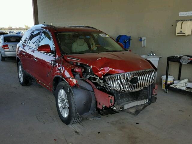 5GAKRCED0CJ352720 - 2012 BUICK ENCLAVE წითელი ფოტო 1