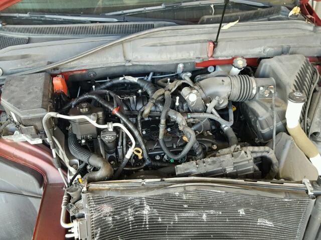 5GAKRCED0CJ352720 - 2012 BUICK ENCLAVE წითელი ფოტო 7