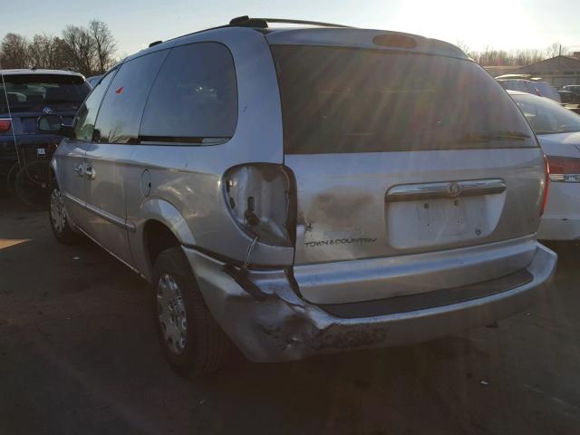 2C4GP44GX1R146857 - 2001 CHRYSLER TOWN & COU SILVER photo 3