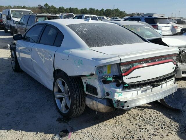 2C3CDXCT4GH215908 - 2016 DODGE CHARGER R/ WHITE photo 3