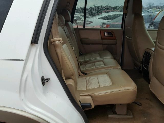 1FMPU17L64LA32329 - 2004 FORD EXPEDITION WHITE photo 6