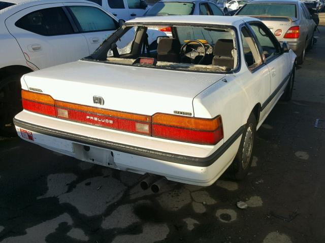 JHMBA4247JC057856 - 1988 HONDA PRELUDE SI WHITE photo 4