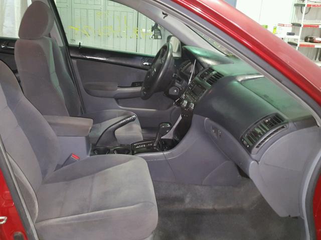 1HGCM56357A186978 - 2007 HONDA ACCORD SE RED photo 5