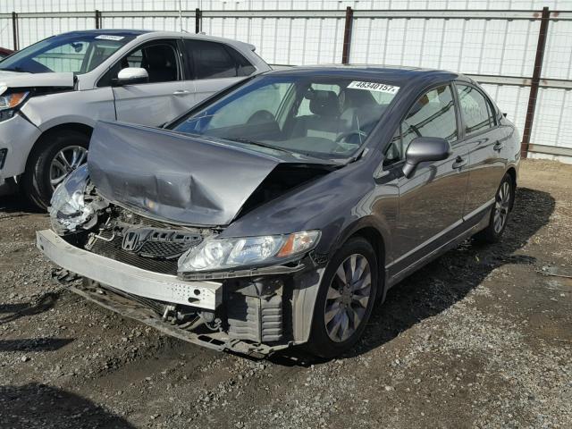 2HGFA16979H344521 - 2009 HONDA CIVIC EXL CHARCOAL photo 2