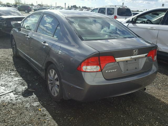 2HGFA16979H344521 - 2009 HONDA CIVIC EXL 石墨色 照片 3