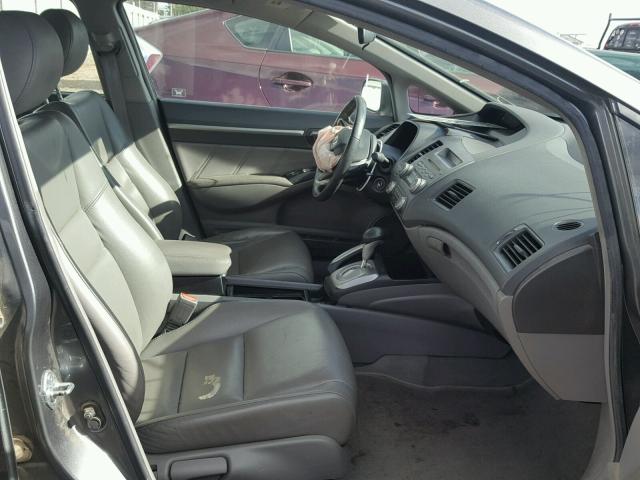 2HGFA16979H344521 - 2009 HONDA CIVIC EXL 石墨色 照片 5