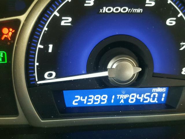 2HGFA16979H344521 - 2009 HONDA CIVIC EXL 石墨色 照片 8