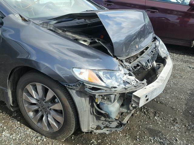 2HGFA16979H344521 - 2009 HONDA CIVIC EXL 石墨色 照片 9