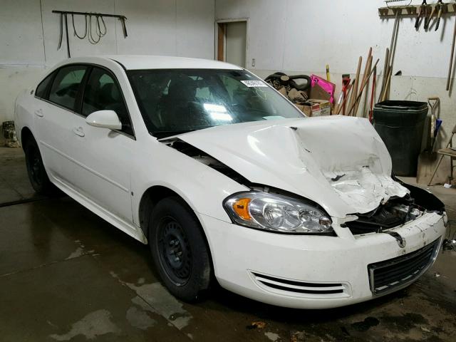 2G1WB57K191213851 - 2009 CHEVROLET IMPALA LS WHITE photo 1