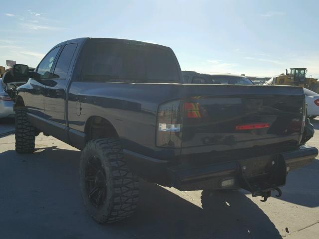 3D7KU28C64G107536 - 2004 DODGE RAM 2500 S BLUE photo 3