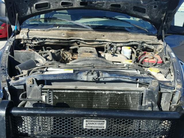 3D7KU28C64G107536 - 2004 DODGE RAM 2500 S BLUE photo 7