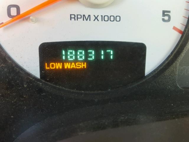 3D7KU28C64G107536 - 2004 DODGE RAM 2500 S BLUE photo 8