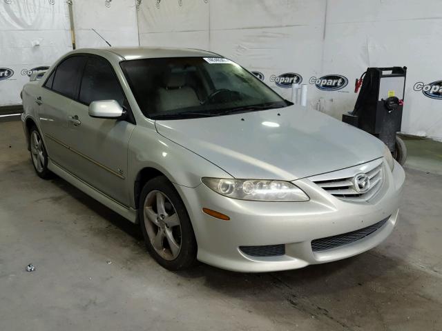 1YVHP80D055M11483 - 2005 MAZDA 6 S BEIGE photo 1