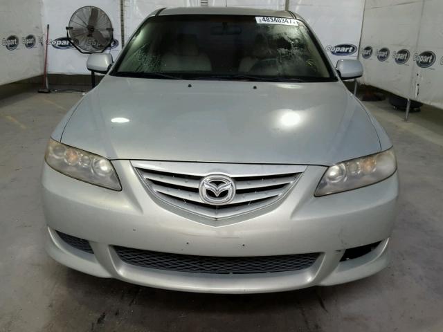 1YVHP80D055M11483 - 2005 MAZDA 6 S BEIGE photo 9