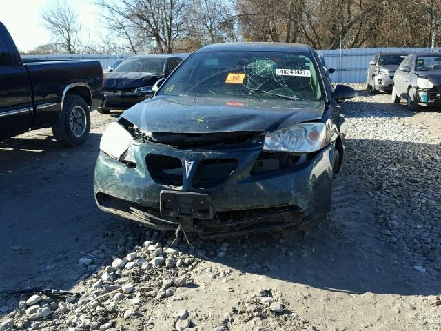 1G2ZF55B264245580 - 2006 PONTIAC G6 SE GREEN photo 9