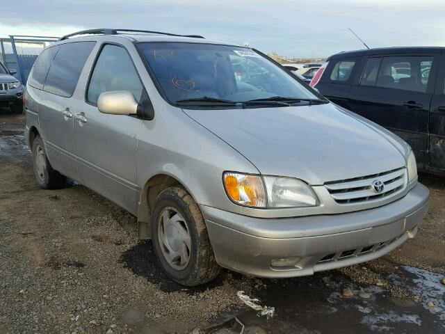 4T3ZF13C61U371307 - 2001 TOYOTA SIENNA LE TAN photo 1